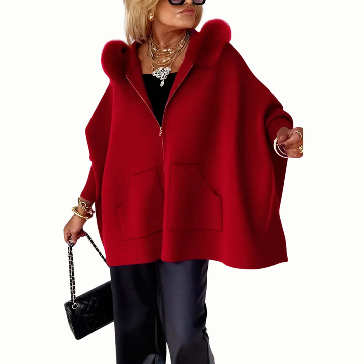 Irene™ — Chaqueta con capucha Elegante