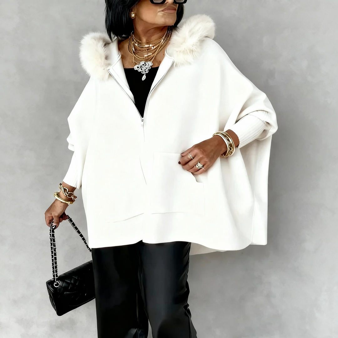 Irene™ — Chaqueta con capucha Elegante